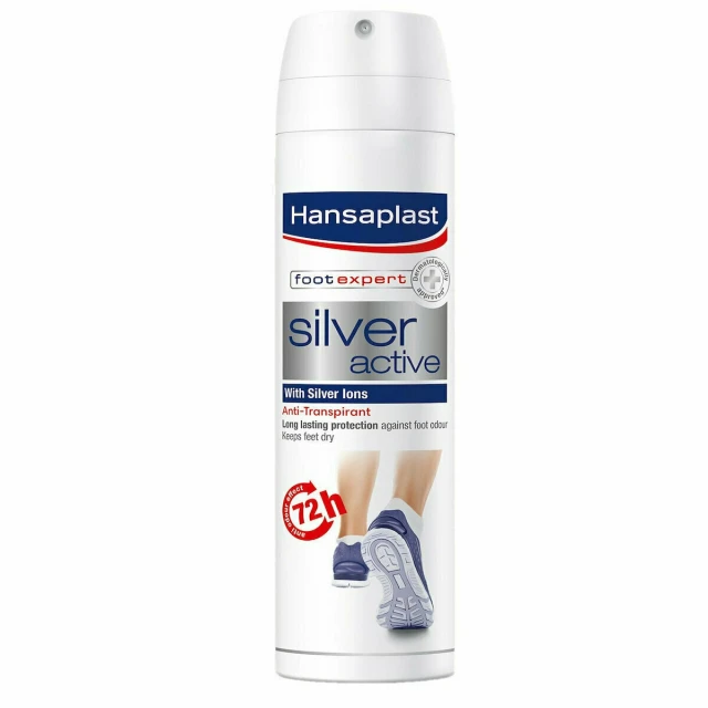 Hansaplast Silver Active Footcare Antiperspirant Deodorant Foot Spray...