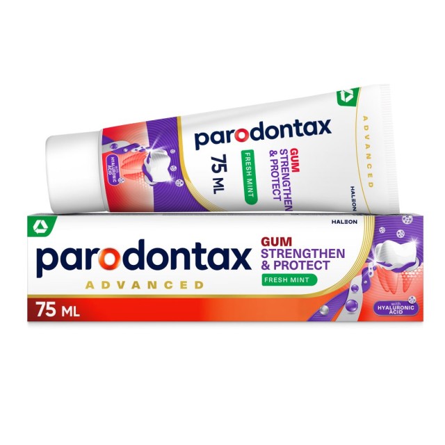 Parodontax Gum Strengthen & Protect Οδοντόκρεμα με Υαλουρονικό Οξύ ...