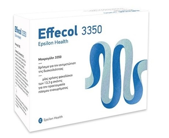 Epsilon Health Effecol 3350 Συμπλήρωμα Για Την Δυσκοιλιότητα Ενηλίκων, 24 Φακελάκια