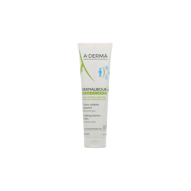 A-Derma Dermalibour+ Barrier Protective Cream Προστατευτική Κρέμα για το Ερεθισμένο & Ταλαιπωρημένο Δέρμα, 100ml