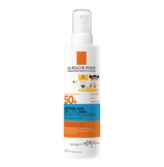 La Roche Posay Anthelios Dermo-Pediatrics Invisible Spray Spf50+ Πα...