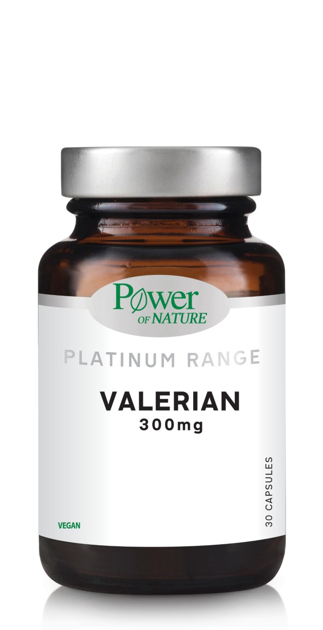 Power Health Platinum Valerian Συμπλήρωμα Διατροφής με Εκχύλισμα Βαλεριάνας, 30 Κάψουλες