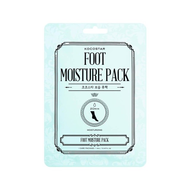 Vican Kocostar Foot Moisture Pack Ενυδατική Μάσκα Ποδιών, 1 Ζεύγος