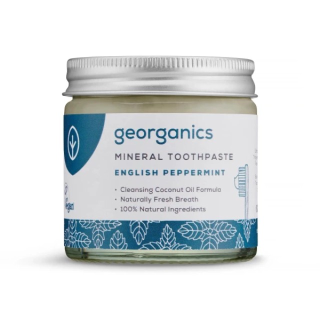 Georganics Mineral Toothpaste with English Peppermint Οδοντόκρεμα Χ...