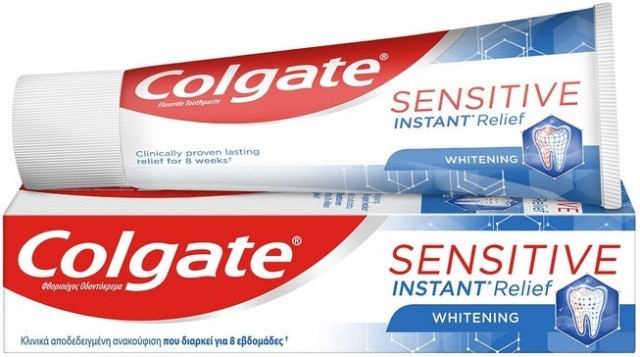 Colgate Sensitive Instant Relief Whitening Toothpaste 75ml