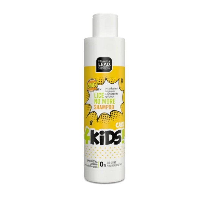 Pharmalead Lice No More Shampoo 4Kids Αντιφθειρικό Σαμπουάν Καθημερινής Χρήσης για Παιδιά, 125ml