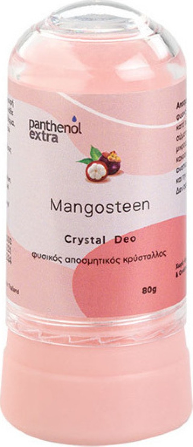 Panthenol Extra Mangosteen Crystal Deo Αποσμητικό με Άρωμα Μαγκοστίν, 80g