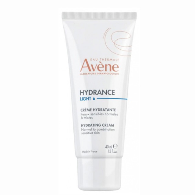 Avene Hydrance Light Ενυδατική Κρέμα Προσώπου Ελαφριάς Υφής, 40ml