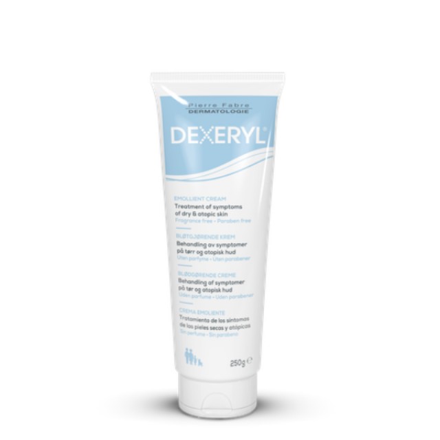 Dexeryl Cream Μαλακτική Κρέμα για πολύ Ξηρό με τάση Ατοπίας Δέρμα, 250g