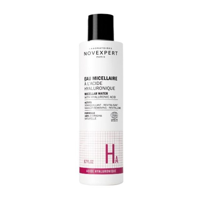 Novexpert Micellar Water with Hyaluronic Acid Νερό Καθαρισμού με Υαλουρονικό Οξύ, 200 ml