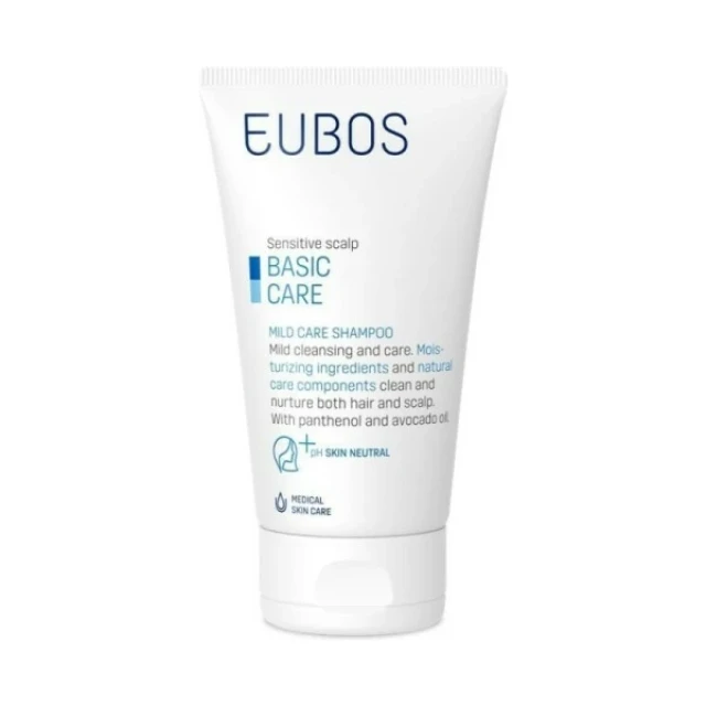 Eubos Mild Daily Shampoo Mild Shampoo for Daily Care, 150ml