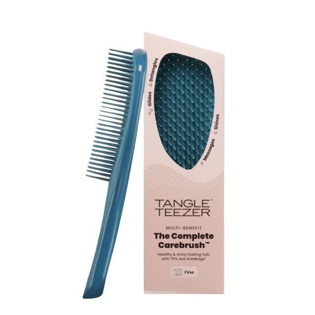 Tangle Teezer The Complete Carebrush Fine Radiant Teal Βούρτσα για ...