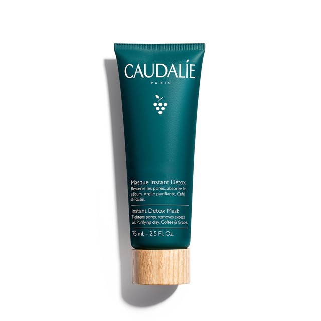 Caudalie Instant Detox Μάσκα Προσώπου Για Αποτοξίνωση Με Άργιλο, 75ml