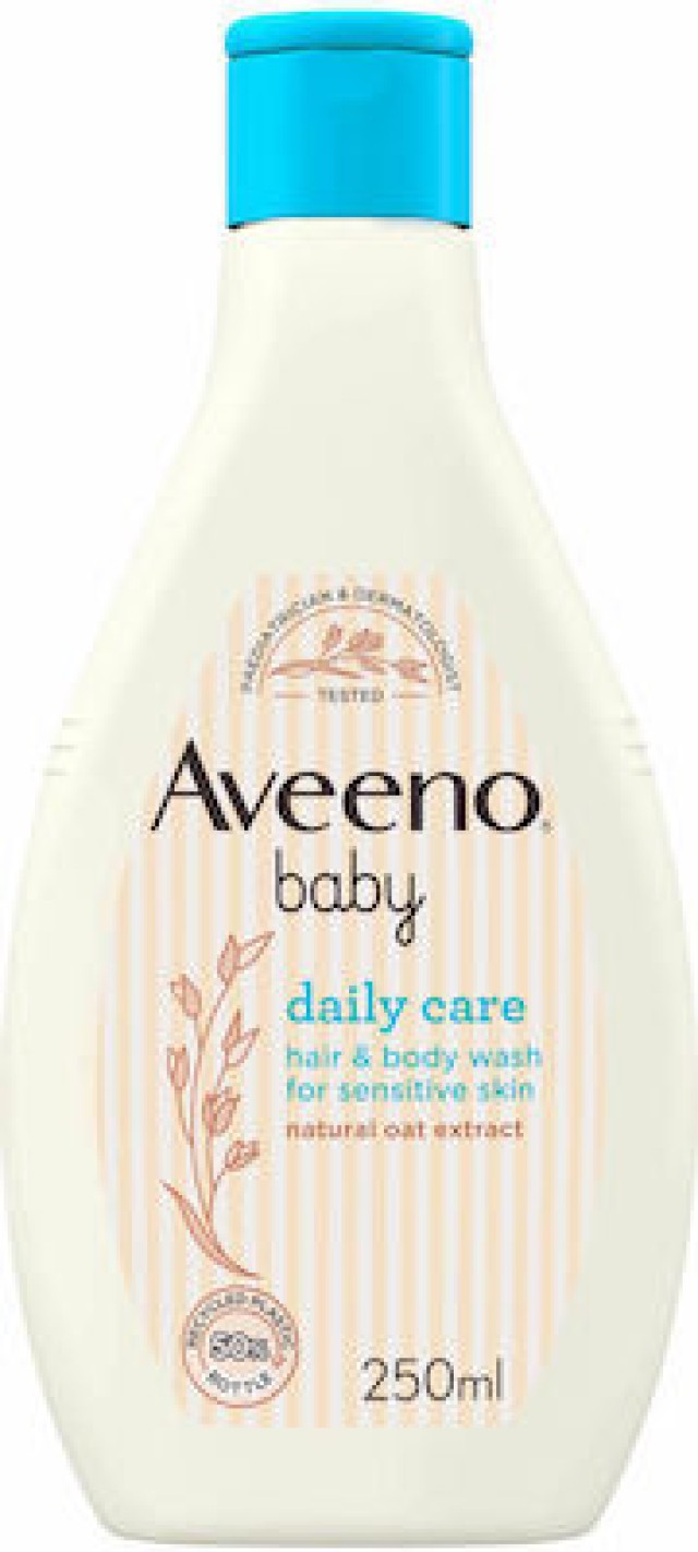 Aveeno Baby Daily Care Υγρό Καθαρισμού Σώματος & Μαλλιών, 250ml
