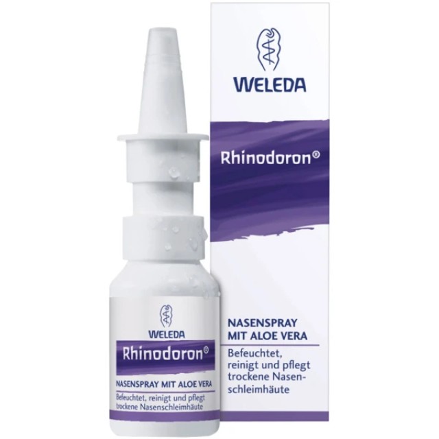 Weleda Rhinodoron Ρινικό σπρέι με Aloe Vera, 20ml