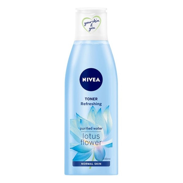 Nivea Daily Essentials  Refreshing Toner for Normal Skin Ενυδατική Αναζωογονητική Λοσιόν Προσώπου για Κανονική - Λιπαρή Επιδερμίδα, 200ml