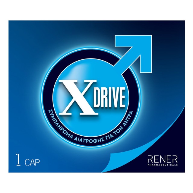 Rener XDrive Συμπλήρωμα Για Τη Σεξουαλική Τόνωση Του Άντρα, 1 Κάψουλα
