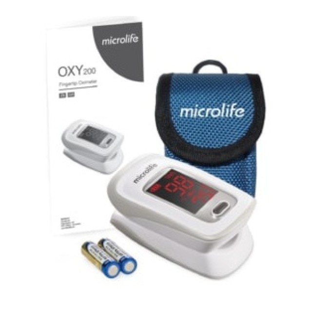 Microlife Oximeter Oxy 200 Παλμικό Οξύμετρο, 1 Τεμάχιο