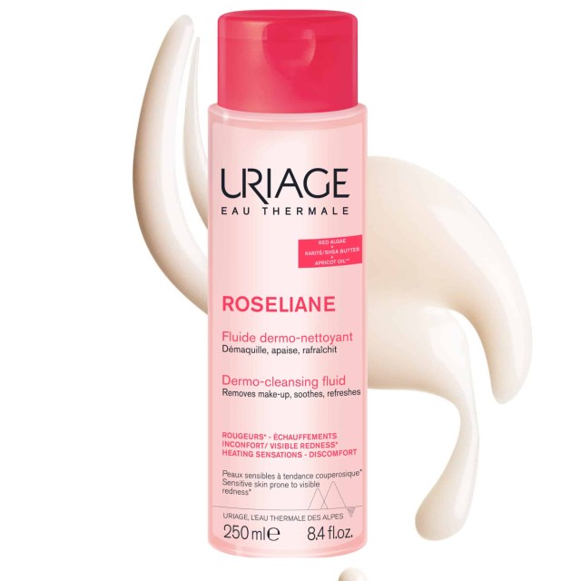 Uriage Roseliane Dermo-Soothing Fluid Λεπτόρρευστο Δερμοκαθαριστικό...