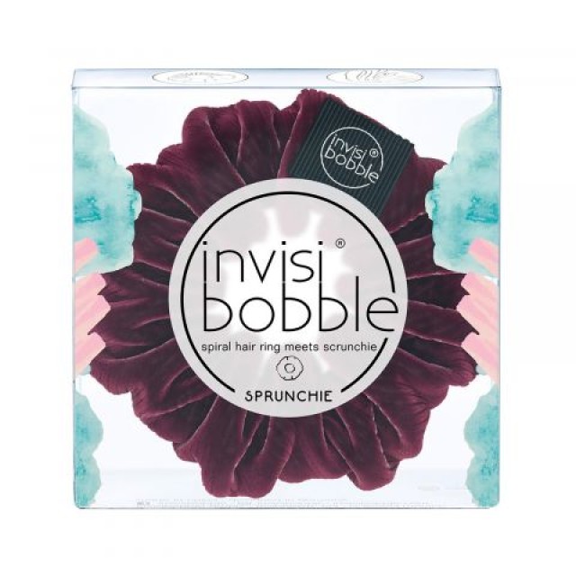 Invisibobble Sprunchie Red Wine is Fine Λαστιχάκι Μαλλιών με Βελούδινη Υφή, 1 Τεμάχιο