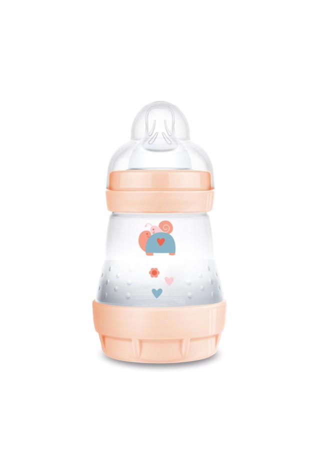 Mam Easy Start Anti-Colic Πλαστικό Μπιμπερό Σιλικόνης Για Μείωση Κολικών - Για Κορίτσια 0+ Μηνών, 160ml