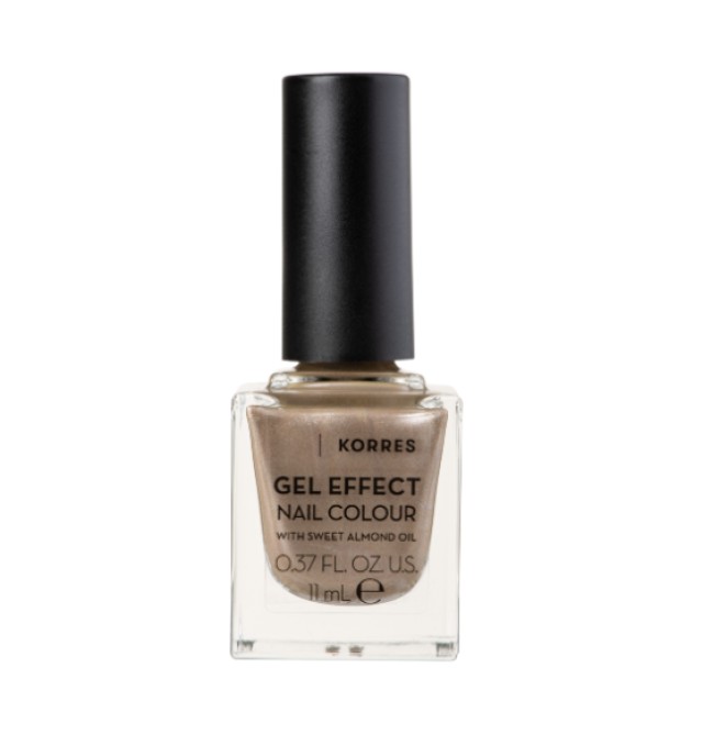 Korres Nail Colour with Sweet Almond Oil 94 Sand Dune Gel Effect, 11ml