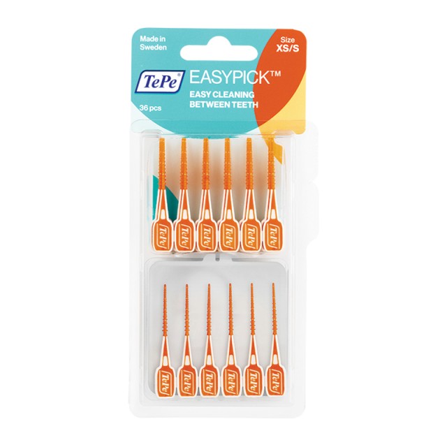 TePe Easypick Ελαστικές Οδοντογλυφίδες Μέγεθος XS/S 36 Τεμάχια