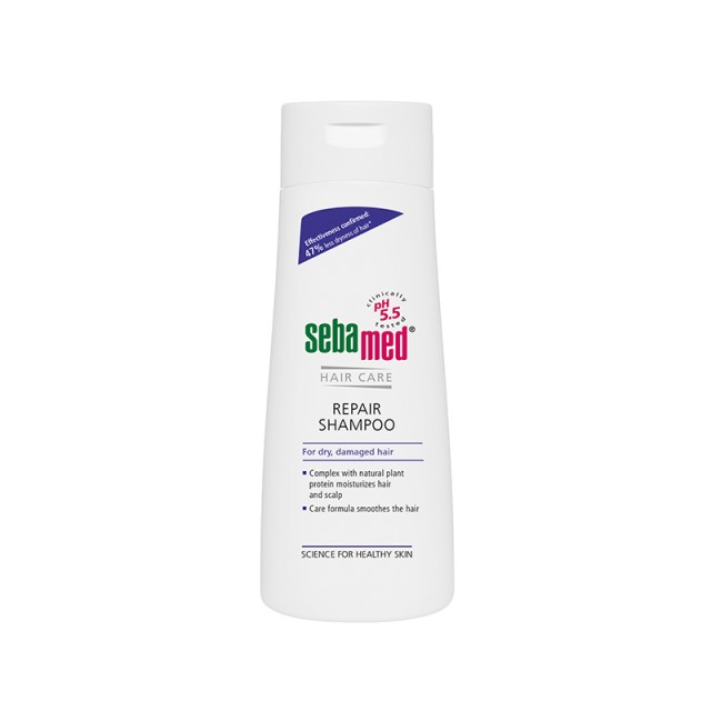Sebamed Repair Shampoo Σαμπουάν Επανόρθωσης Ταλαιπωρημένων Μαλλιών, 200ml
