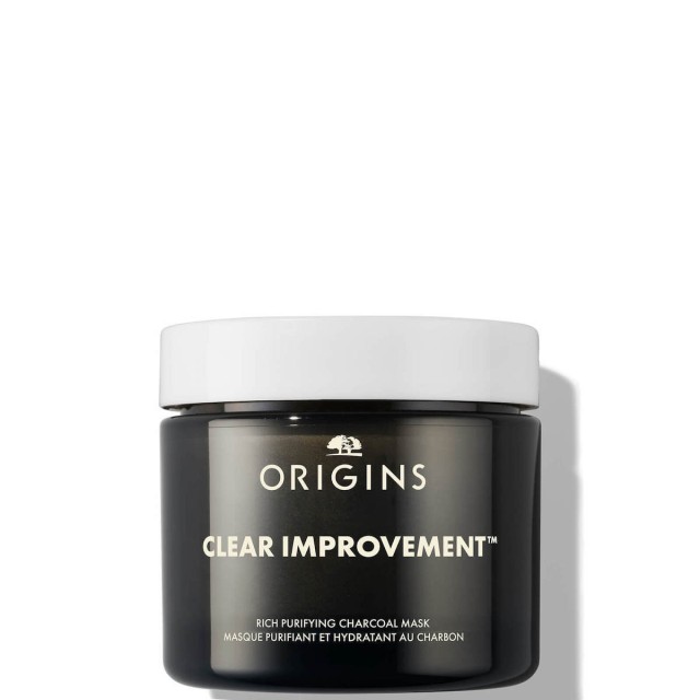 Origins Clear Improvement Rich Purifying Charcoal Mask Πλούσια Μάσκα Καθαρισμού Προσώπου Με Άνθρακα, 75ml