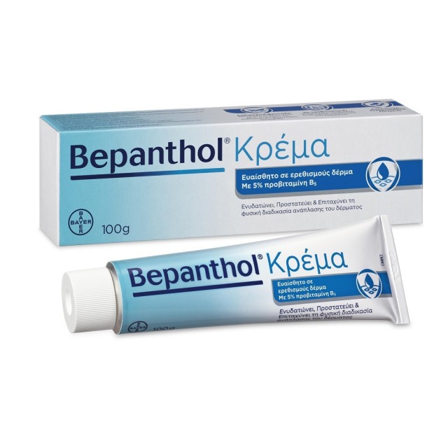 Bepanthol Ενυδατική Κρέμα για Ευαίσθητο και Ερεθισμένο Δέρμα 100g