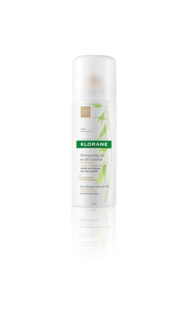 Klorane Dry Shampoo Ξηρό Σαμπουάν με Γαλάκτωμα Βρώμης για Καστανά-Σκούρα Μαλλιά 50ml