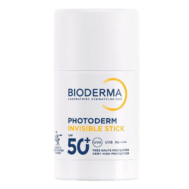 Bioderma Photoderm Invisible Stick SPF50+ Αντηλιακό Προσώπου, 15g