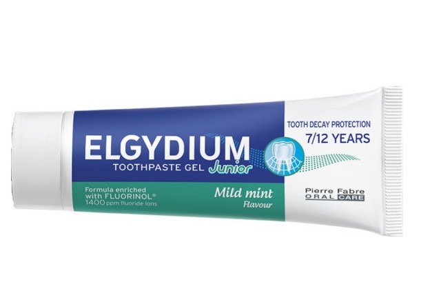 Elgydium Junior Mild Mint 7-12 Ετών Οδοντόκρεμα Με Ήπια Γεύση Μέντας 50ml