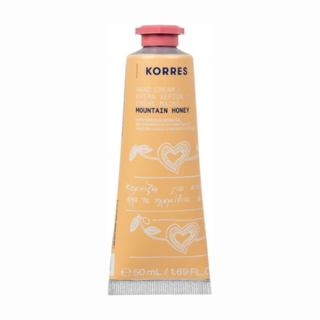 Korres Mountain Honey Hand Cream Κρέμα Χεριών, 50ml