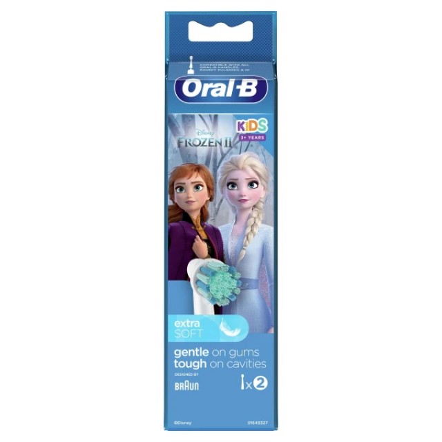 Oral-B Kids Frozen II Ανταλλακτικές Κεφαλές, 2τμχ