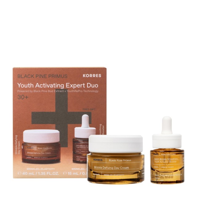 Korres Promo Black Pine Primus Youth Activating Expert Duo με Black...