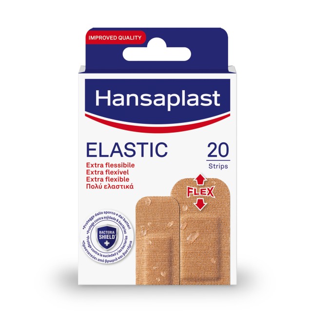 Hansaplast Elastic Επιθέματα, 20τμχ