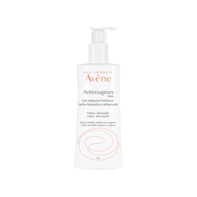 Avene Antirougeurs Clean Καταπραϋντικό Γαλάκτωμα Καθαρισμού Για το Δέρμα με Κοκκινίλες 400ml