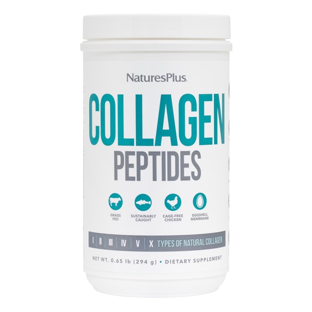 Natures Plus Collagen Peptides Συμπλήρωμα διατροφής με Πεπτίδια Κολλαγόνου, 294gr