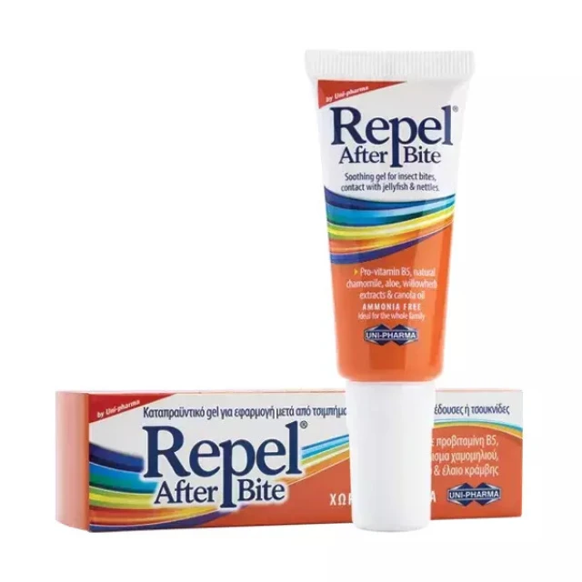 Repel After Bite Gel for After Bites Suitable for Children, 20ml