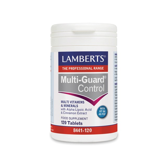 Lamberts Multi Guard Control Πολυβιταμίνες, 120 Ταμπλέτες