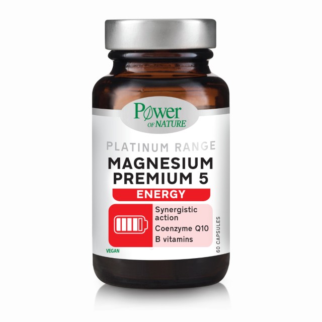 Power Health Platinum Magnesium Premium 5 Energy Συπλήρωμα Διατροφή...