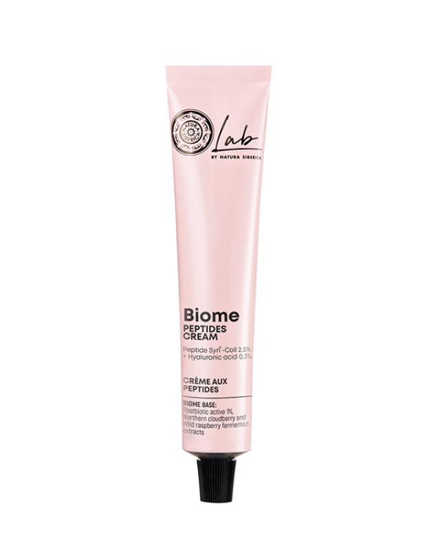 Natura Siberica Lab Biome Peptides Face Cream Για Λάμψη & Ενυδάτωση Με Πεπτίδια 50ml