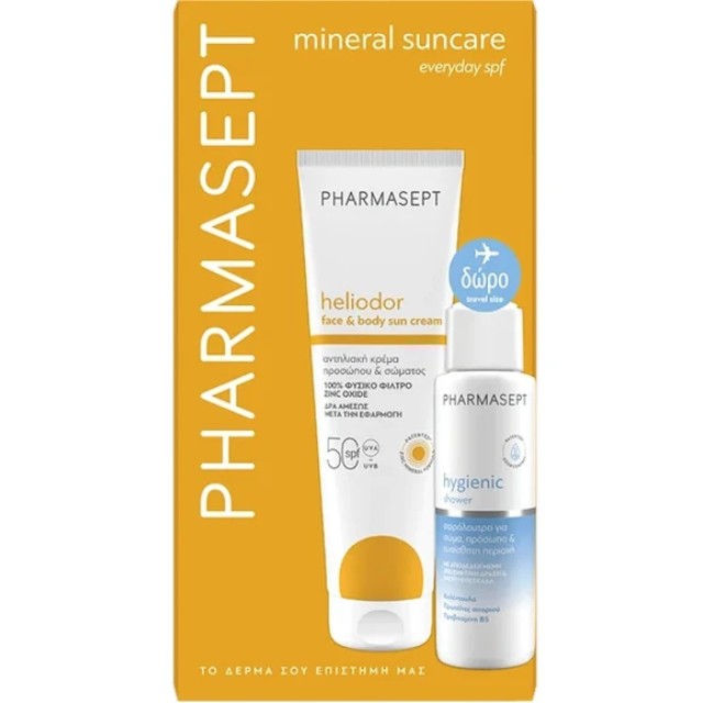 Pharmasept Promo Heliodor Face & Body Sun Cream Spf50 Αντηλιακή Κρέ...