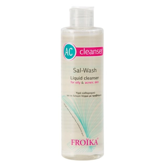 Froika AC Sal Wash Cleanser Υγρό Σαπούνι για το Λιπαρό με τάση Ακμή...
