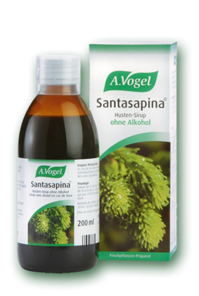 A.Vogel Santasapina Sirup Για Λαιμό & Βήχα 100ml