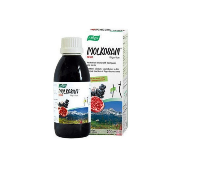A. Vogel Molkosan Fruit Βιολογικό Πρεβιοτικό Ρόφημα με Γεύση Φρούτων, 200ml