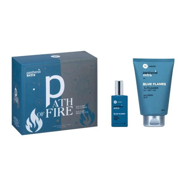Panthenol Extra Men Promo Path of Fire with Men Blue Flames 3in1 Clea...