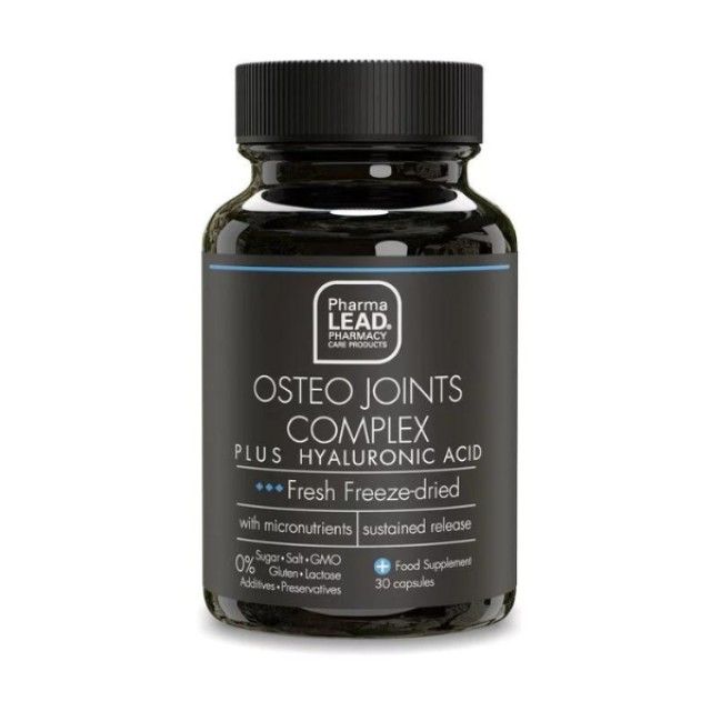 Pharmalead Black Range Osteo Joints Complex Plus Hyaluronic Αcid, 30 Κάψουλες