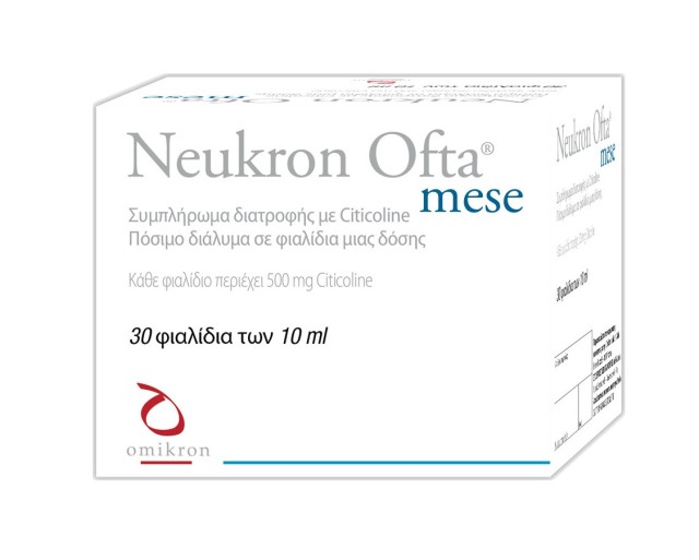 Omikron Neukron Ofta Mese Συμπλήρωμα Διατροφής με Citicoline, 30 x 10ml